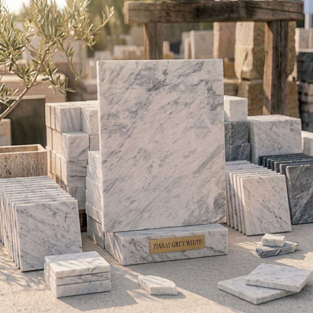 Ziarat White Grey Marble